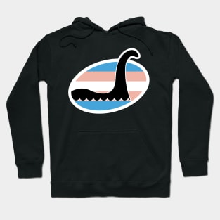 Trans Nessie Cryptid Pride Hoodie